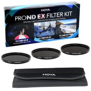 HOYA PROND EX Filter Kit (ND8, ND64, ND1000) 49mm